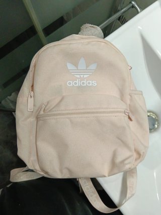 Mochila Adidas pequeña rosa