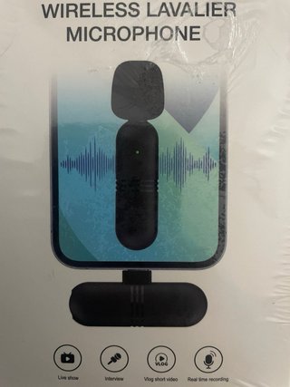 Micrófono de solapa iPhone y Tipo C - Nuevo