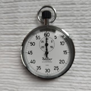 Cronometro Hanhart vintage 7 rubini