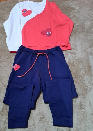 Conjunto Chandal Mujer Talla L Corazón