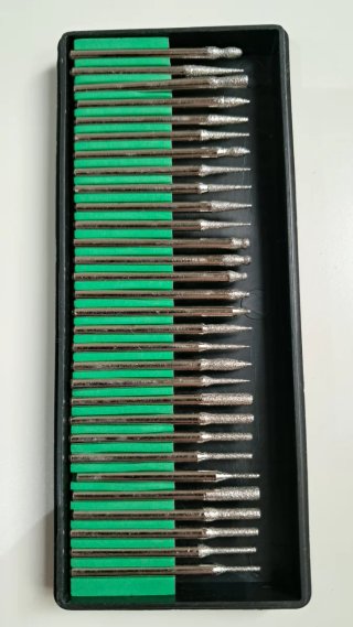 30 brocas Dremel 3mm