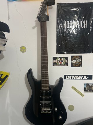 Guitarra Eléctrica Washburn Negra
