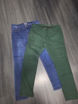 Lote 2 Vaqueros Mujer Talla 46