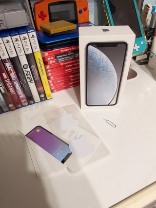 Scatola originale iPhone XR bianco