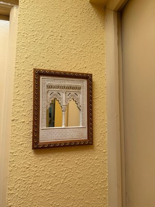 Espejo decorativo marco madera y cristal