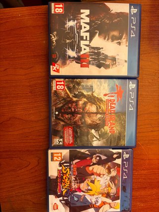 3 Juegos PS4 (PlayStation 4)