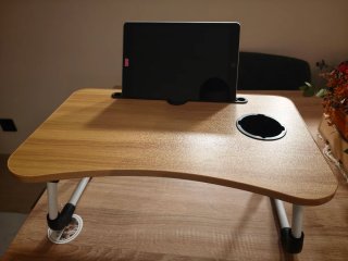 Mesa auxiliar plegable