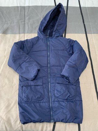Abrigo Acolchado Azul para Niña