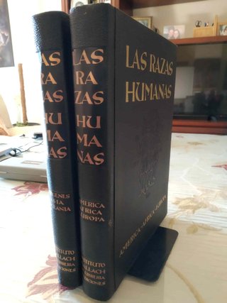 LAS RAZAS HUMANAS - 2 tomos 1962