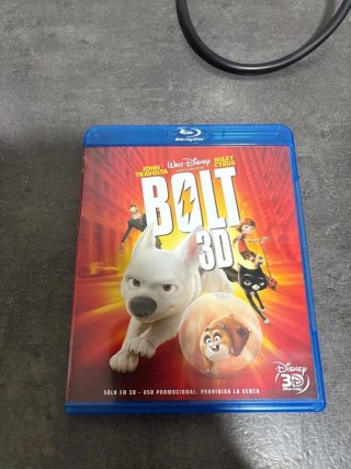 Bolt Blu-ray 3D Película Animada