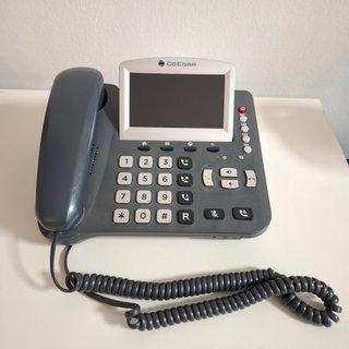 Teléfono Fijo Inalámbrico CoComm Neo4500 SIM 2unid