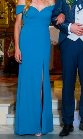Vestido azul de fiesta/ceremonia