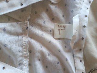 Camisa de manga larga H&M blanca