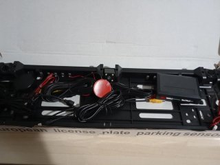 Soporte matrícula coche con cámara nuevo