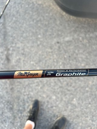 Palo de Golf MacGregor Graphite Ultra Lite