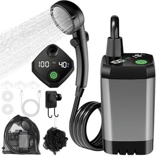 Ducha eléctrica portátil camping 6000 mAh