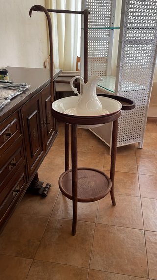 Mueble tocador antiguo de madera