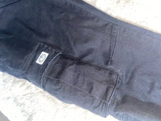 Pantalón cargo negro Zara Talla S