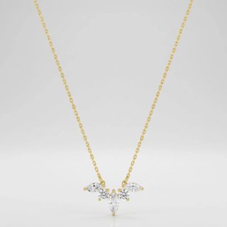 Collar de Oro con Circonitas