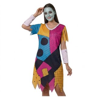 Disfraz Sally Talla L - Muñeca de Trapo Halloween