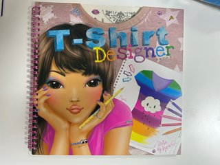 libro para diseñar camisetas top model