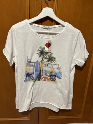 Camiseta The Closet Estampado Furgoneta Hippie