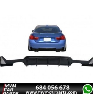 Difusor de parachoques trasero para BMW Serie 4 F3
