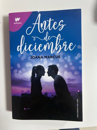libro antes de diciembre