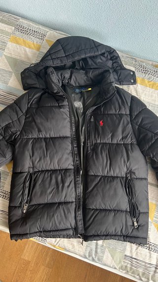 Abrigo Ralph Lauren Negro