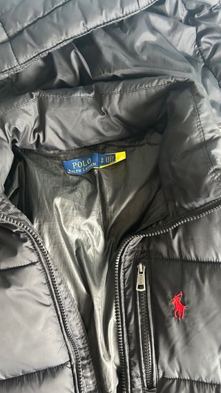 Abrigo Ralph Lauren Negro