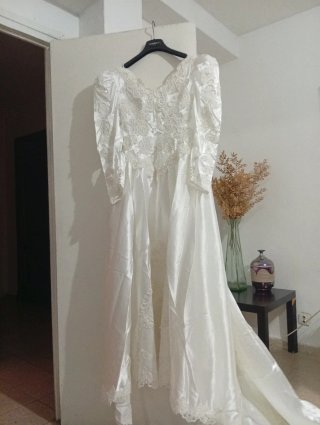 Vestido de Novia Vintage Blanco
