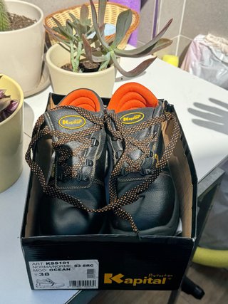 Zapatos de Seguridad Kapital Talla 38