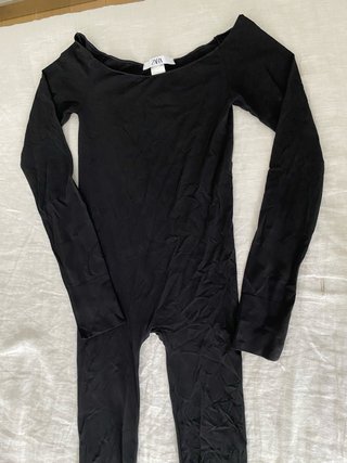 Mono negro tipo media talla única