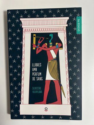 libro en valenciano “llibres amb perfum de sang”