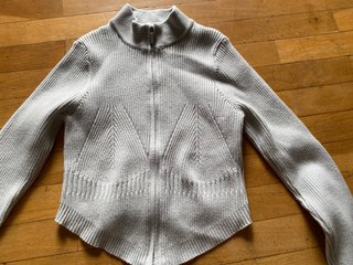 Chaqueta Breshka Gris Cremallera Mujer