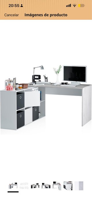 Mesa escritorio estudio PC multiposición