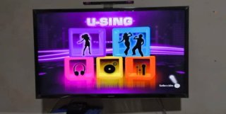 Wii nera con Wii Sport, Wii Sport Resort e U-Sing