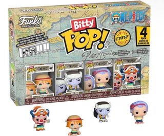 Pack 4 Figuras Bitty Pop! One Piece