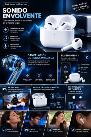 Auriculares Inalámbricos