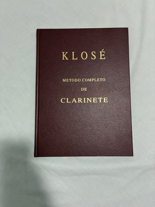 Método Completo de Clarinete - H. Klosé