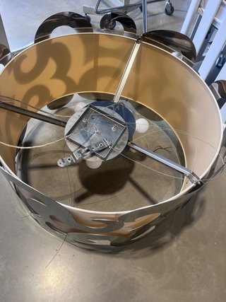 Lámpara de techo grande de diseño