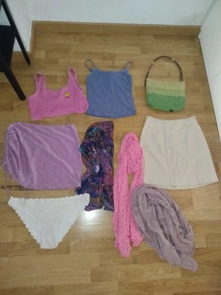 Lote de ropa y accesorios variados