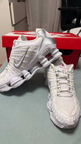 Zapatillas Nike Shox Blancas