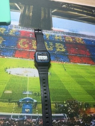 Reloj Casio F-91W Negro