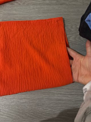 Pantalones Rojos de Pernera Ancha