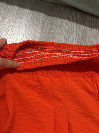 Pantalones Rojos de Pernera Ancha