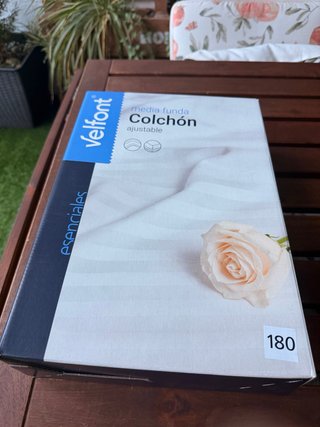 Media Funda de Colchón Velfont 180