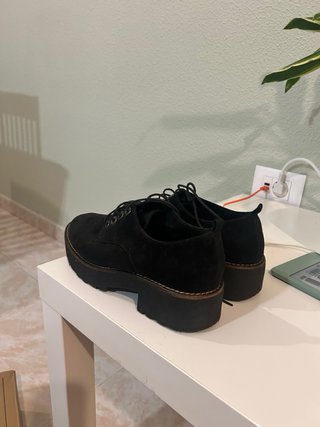 Botines negros plataforma mujer talla 38