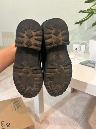 Botines negros plataforma mujer talla 38