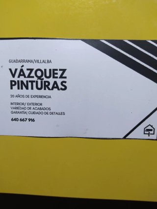 Servicios de Pintura Vázquez Pinturas